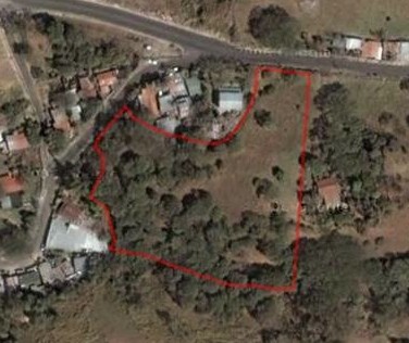 Terreno en Santa Ana — vista aérea